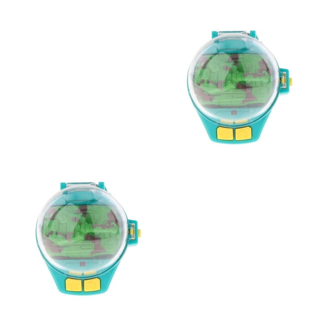Vogacara Mini dibujos animados RC reloj analógico de coche pequeño para niños pequeños regalo de cumpleaños Type2
