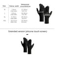 thumbnail image 3 of Rigardu Riding Gloves for Men Women Gloves for Cold Weather Winter Gloves for Men Women Non Slip Touchscreen Working Gloves Index Fingerless & Thumbless, 3 of 7