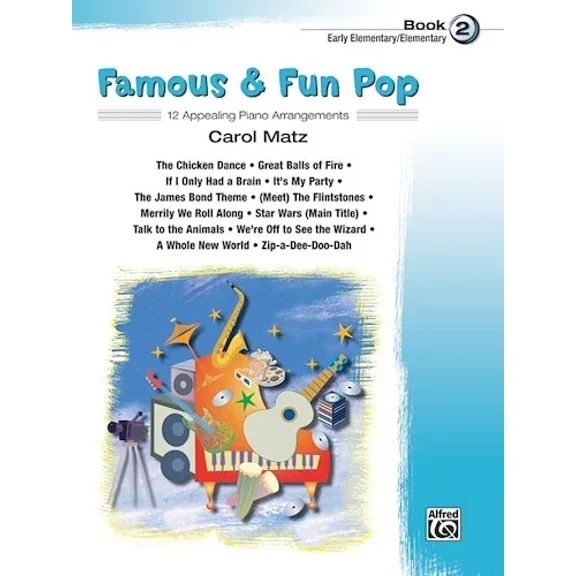 Alfred Famous & Fun Pop - Book 2 (Piano)