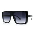 thumbnail image 2 of Womens Chic Shield Butterfly Oversize Diva Sunglasses Black Smoke, 2 of 4