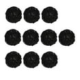 thumbnail image 1 of 10 Pieces Of Different Wicker Rattan Ball , Black, 1 of 8