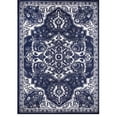 thumbnail image 1 of 5 x 7 ft. Jefferson Vintage Medallion Rectangle Area Rug, Navy, 1 of 1