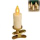 thumbnail image 4 of Uuiauoio Christmas Tree Candles Lights Flickering,LED Festival Clip Candle Clip On Flameless Candle Lights Clips On Candles For Christmas Trees, Flameless Candles for Wreath Candelabra Outdoor, 4 of 5