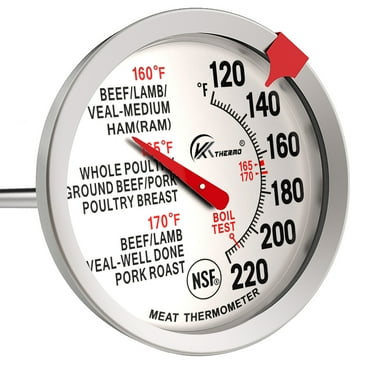 KT THERMO Meat Thermometer Instant Read Cooking Temperature Thermometer for Cooking