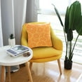 thumbnail image 6 of GZHJMY Orange Fruit Pillow Cover 18 x 18 Inch, Soft Decorative Cushion Case Square Throw Pillow Cover for Sofa Living Room Couch Home Decor, 6 of 7