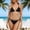 *Black, variant on ClodeEU Women's Solid Halter Triangle Bikini Set,Side Tie Two-Piece Swimsuit, Classic Low Waist Bathing Suit Yellow,Womens Plus L
