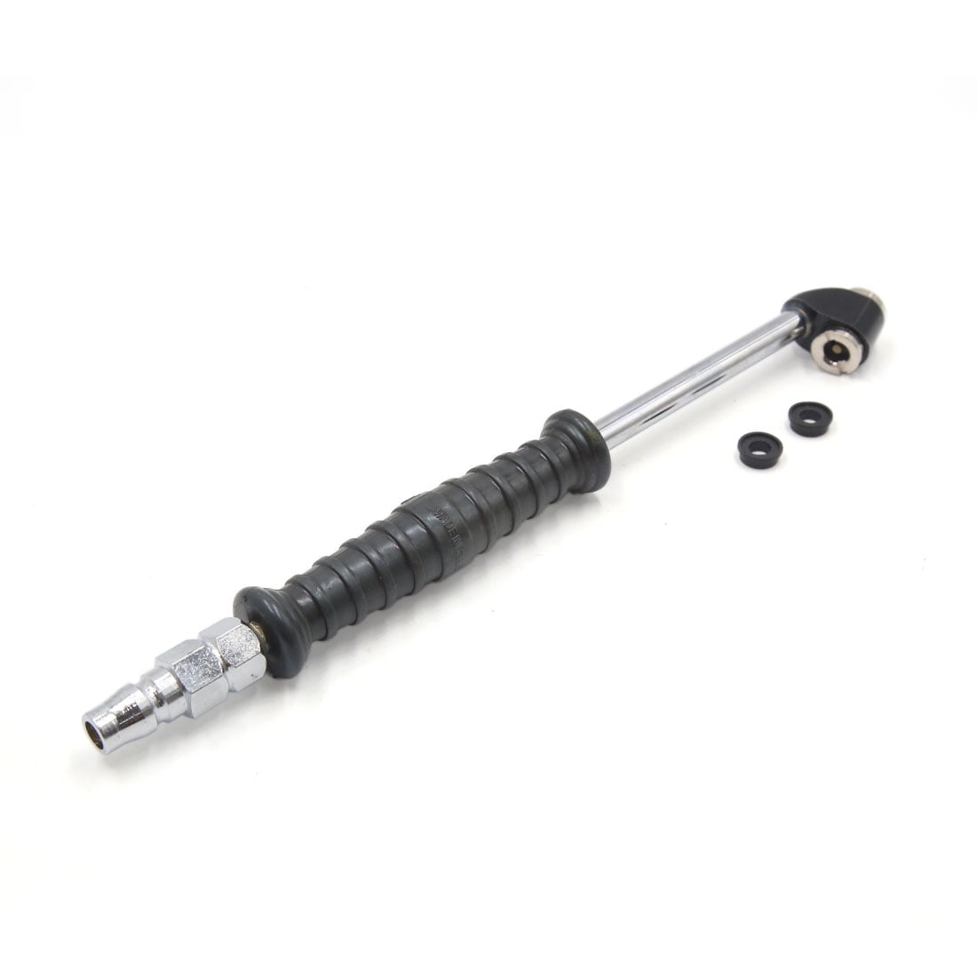 27cm Length Stainless Steel Dual Head Car Tire Air Chuck Inflator