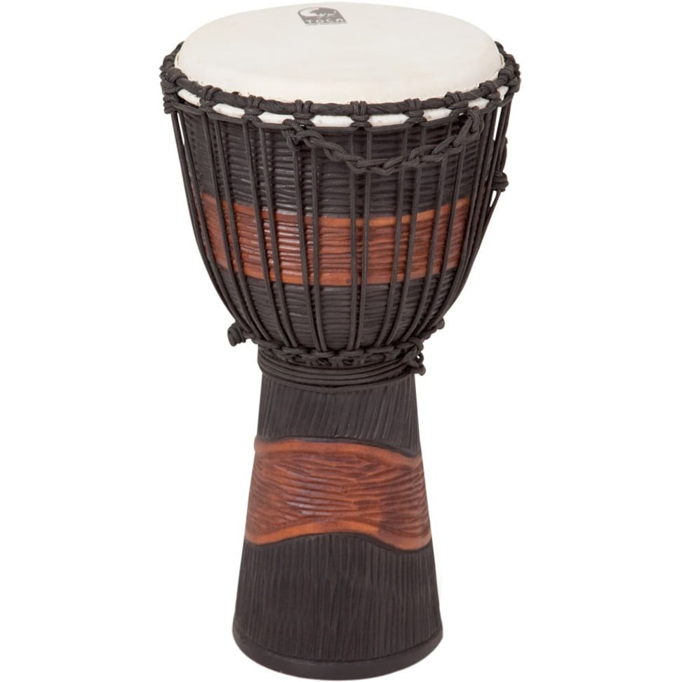 Toca TP-FHMB9 9-Inch Goat Skin Black Goat Skin Head for Mechanically Tuned Djembe 