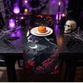 thumbnail image 6 of OutmaxHome Vintage Halloween Theme Table Runner, 13x72 Inch Fall Quilted Table Runner, Halloween Farmhouse Tabletop Diningroom Decor, 6 of 6