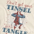 thumbnail image 2 of Spider-Man T-Shirt Rétro de Noël pour Femmes "don't Get Your Tinsel In A Tangle", 2 of 6