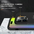 thumbnail image 5 of Case for iPhone 15 Pro Max, 360 Degree Rotation Magnetic Metal Finger Ring Holder Kickstand Magnet Car Mount Holder Inner Silicone with Camera Protection Glossy Anti-Drop Hard Cover - Black, 5 of 16