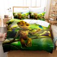 thumbnail image 1 of siniker Bedding Set Kids Quilt Cover 3D Cartoon Playing Bed Cover Set with Pillowcase and Zipper Closure, 1 of 2