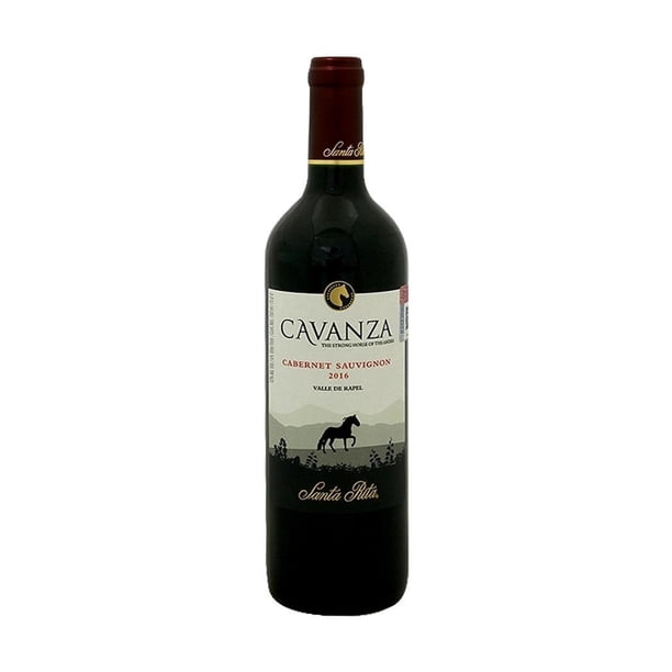 Vino Tinto Santa Rita Cavanza Cabernet Sauvignon 750 ml