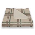 thumbnail image 3 of Creative Products Happy Holidays Plaid 50 x 60 Coral Fleece Blanket, 3 of 3