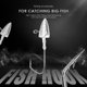 thumbnail image 2 of 5 uds anzuelos de pesca gusano suave manivela Jig Head gancho aparejos de pesca (5g) Likrtyny Para estrenar, 2 of 9
