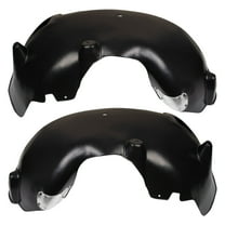 TRQ Front Inner Fender Liner Set Fits Select 2004-2006 Dodge Durango CH1250123 CH1251123