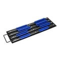 thumbnail image 2 of Socket Holder, 1/4in 3/8in 1/2in Blue Multipurpose Socket Organizer Tray  For Auto Repairing, 2 of 8