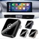 thumbnail image 2 of 2025 Upgraded Wireless Carplay Adapter for Android Iphone, Convert Wired to Wireless, Mini Car Connectivity Usb Dongle Ai Box, 2 of 5