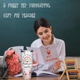 thumbnail image 4 of Teacher 40 oz Tumbler Appreciation Gifts for Women with Handle Insulated Stainless Steel Thank You Teacher Travel Coffee Mug with Lid and Straw Gifts, 4 of 6