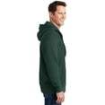 thumbnail image 2 of Sport-Tek Sweat à Capuche Zippé Intégral Super Lourd. F282 S Vert Foncé, 2 of 4