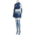 thumbnail image 2 of Jedi Survivor Style: Ahsoka's Midriff-Baring Combat Garb Sexy Women Crop Top Mini Skirts Full Set, 2 of 7