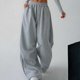 thumbnail image 1 of WILLBEST Pantalones Casuales elegantes para Mujer: Pantalones Largos con Cordones y Cintura Alta con Estampado de Halloween y Pantalones de Pijama para Uso Diario. Extra Grande, 1 of 5
