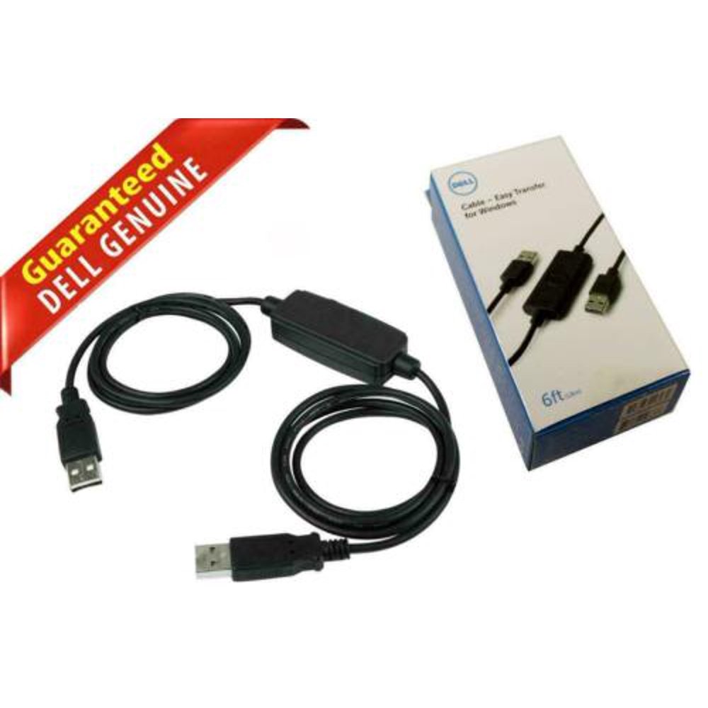 Dell Easy Transfer USB 2.0 Plugable Transfer Cable Compatible With