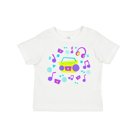 Inktastic '80s Boom Box Music Boys or Girls Toddler T-Shirt