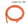 thumbnail image 3 of Uxcell Silicone Tube Silicone Rubber Tube Air Hose Water Pipe for Pump Transfer Orange 0.2" x 0.28", 3 of 3