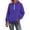 Purple, variant on Women's Quarter Zip Hoodie, Soft Pullover Sweatshirt with Adjustable Hood, Long Sleeve Casual Streetwear for Everyday, Solid Color Comfortable Hooded Top for Women, Trendy Zip Up Design Beige
