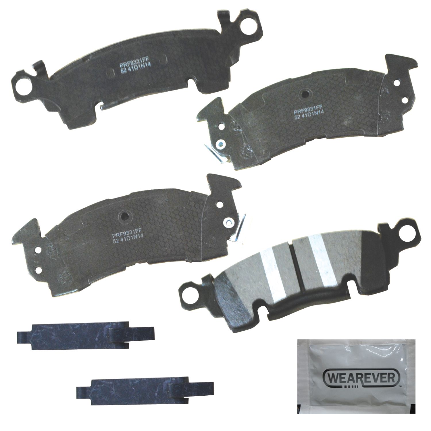 Carquest Professional Platinum SemiMetallic Brake Pads (4Pad Set)