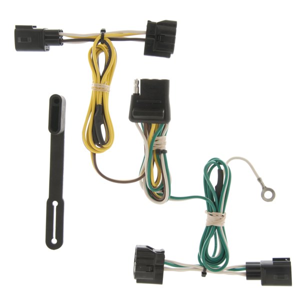 CURT 55363 VehicleSide Custom 4Pin Trailer Wiring Harness, Select
