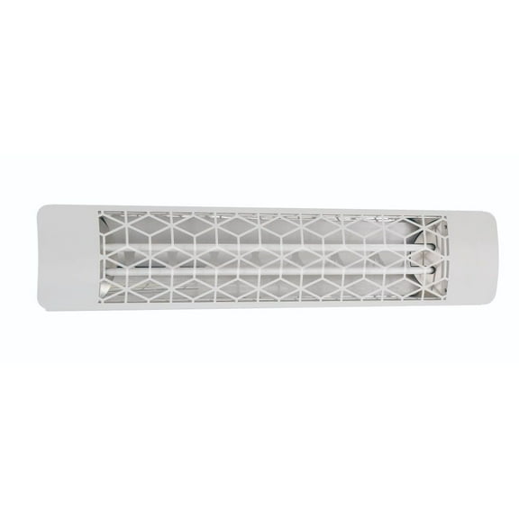 Eurofase Heating - 5000 Watt Electric Infrared Dual Element Heater-208 Voltage-White Finish-Stella Decorative Fascia