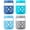 4-Pack 16oz Blue, variant on Mrsdry 4-Pack Overnight Oats Containers with Lids & Silicone Sleeve, 16 oz Glass Chia Pudding Jar with Airtight Lid, Mason Meal Prep Jar, Freezer Safe