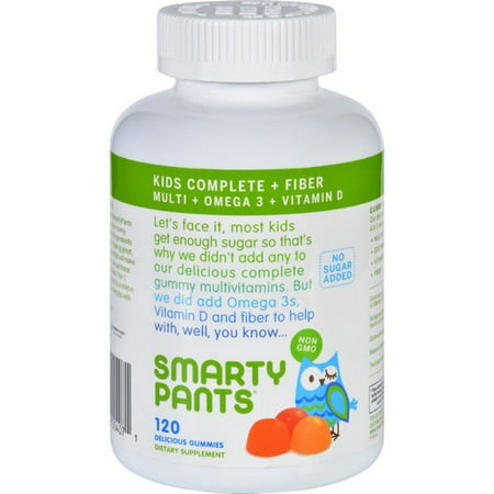 Smartypants Multivitamin - Kids Fiber Complete Gummy - 120 Ct