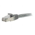 thumbnail image 1 of C2G 30ft Cat6a Snagless Shielded (STP) Network Patch Ethernet Cable Gray - Patch cable - RJ-45 (M) to RJ-45 (M) - 30 ft - STP - CAT 6a - snagless, stranded - gray, 1 of 3