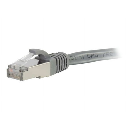 C2G 10ft Cat6a Snagless Shielded (STP) Network Patch Ethernet Cable Gray - Patch cable - RJ-45 (M) to RJ-45 (M) - 3.05 m - STP - CAT 6a - snagless  stranded - gray price history on PriceWatchPro