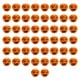 thumbnail image 5 of 50 Piezas De Cuentas De Madera De Halloween Cuentas De Madera Para Casa De Campo DIY Artesanía Guirnalda Estilo A Sunnimix Cuentas de madera de Halloween, 5 of 8