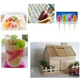 thumbnail image 4 of 150 Uds palito de piruleta, palito de piruleta artesanal, palito de paleta de madera, palito de artesanía grueso, palito de helado oso de fresa Electrónica, 4 of 5