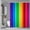 Rainbow, variant on Rainbow Shower Curtain for Bathroom Ombre Stripe Lines Hotel Shower Curtains Set Room Partition Gradient Red Green Blue Waterproof Fabric Stall Bathtub Cloth Decor with Hooks 72x72inches
