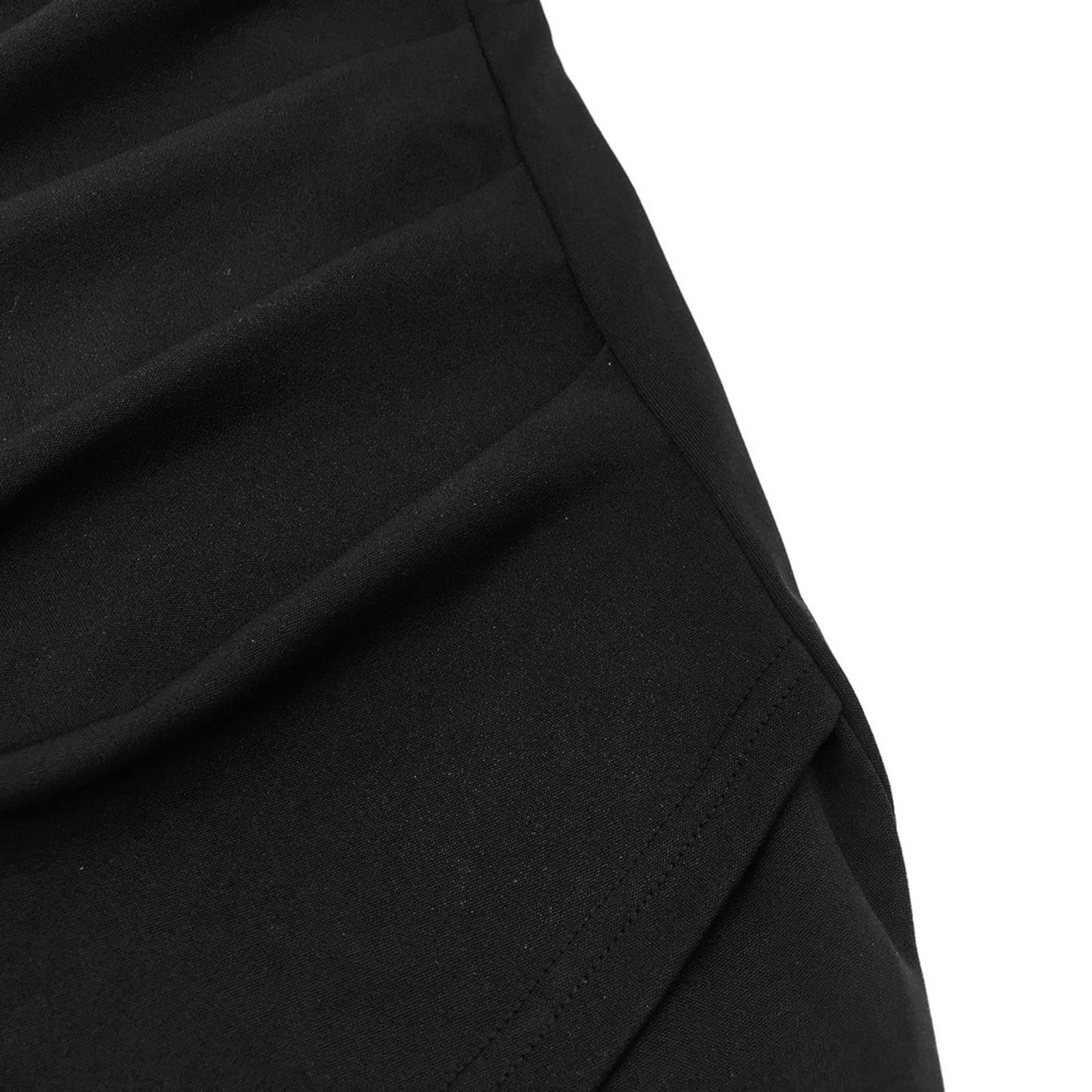 HSMQHJWE Black Tank Top Dress Peephole Dresses For Women Dress Sleeveless  Mini Sleeve Color Women Solid Fashion Short V-Neck Women'S Dress Swing