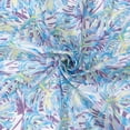 thumbnail image 4 of Wancir 3pcs Set Women Bikini with Cover Up Swimsuit Floral Print Bottom Knotted Front Top High Waisted Swimwear, 4 of 9