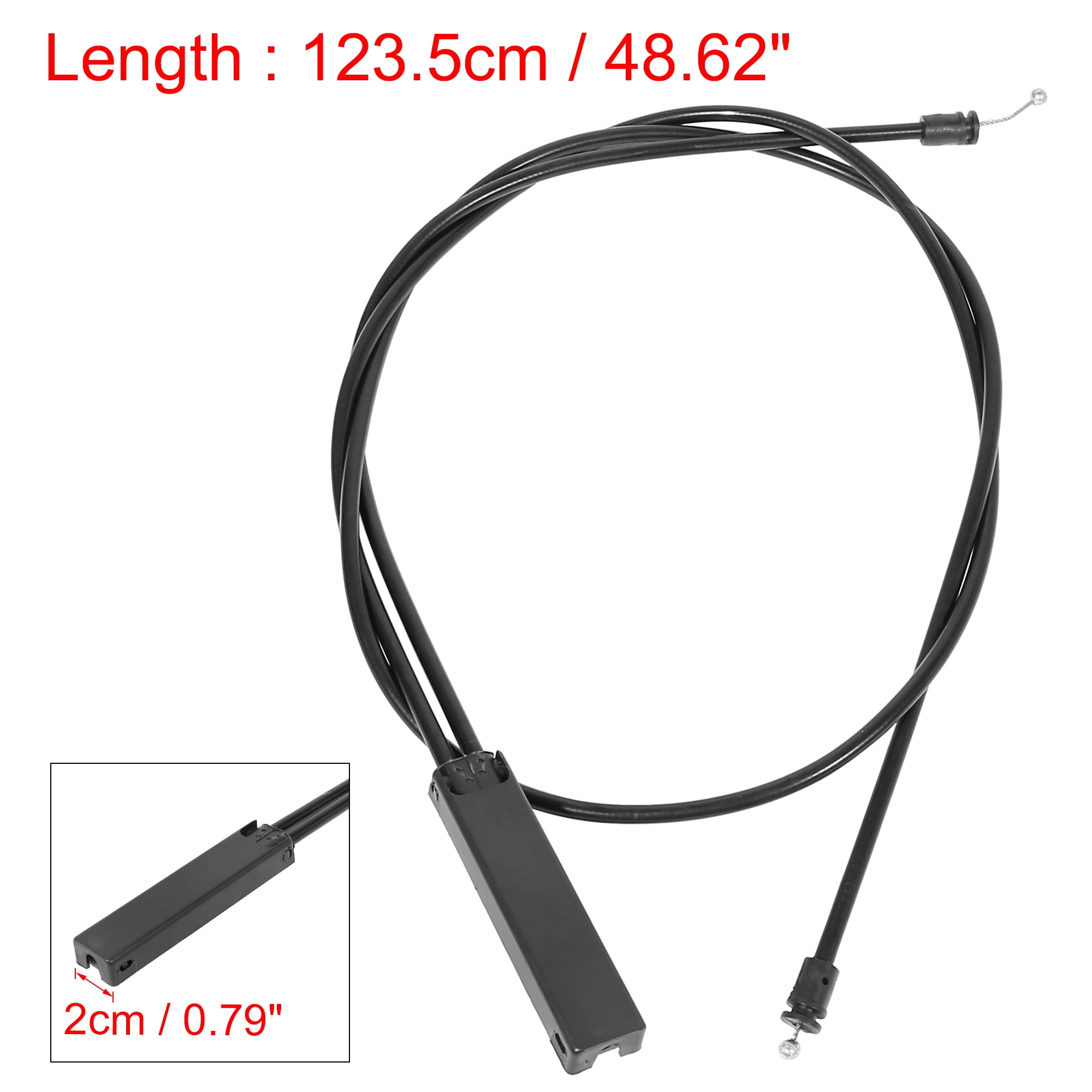 Unique Bargains 51237184432 Car Engine Center Hood Release Cable Wire for BMW Models