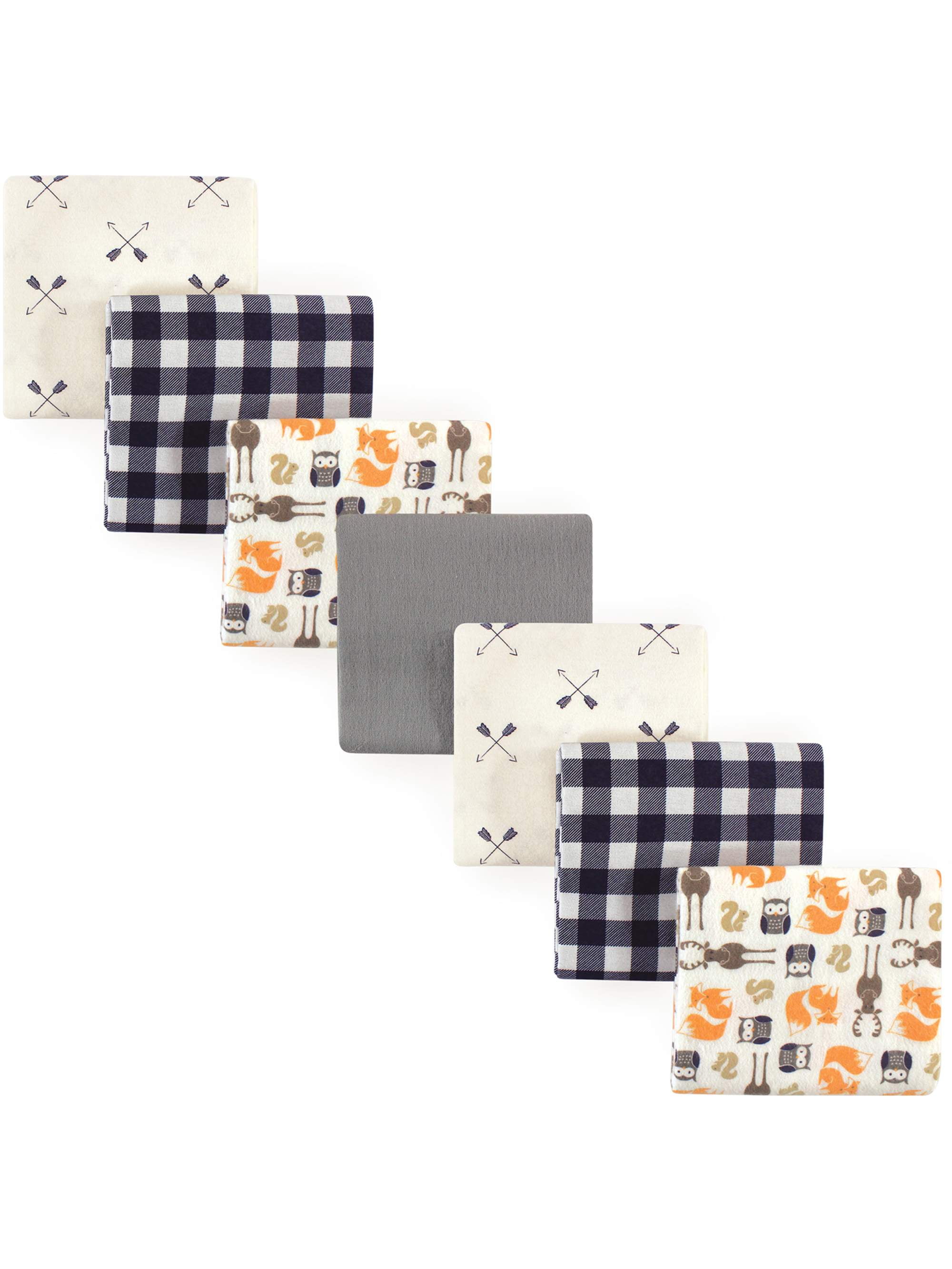 orange receiving blankets