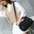thumbnail image 2 of Qarigey Bolso de hombro para mujer, bolsa de almacenamiento con múltiples bolsillos y cremallera, bolsos cruzados para chicas jóvenes, Bolsas de mensajero y de hombro, 2 of 6