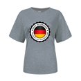 thumbnail image 4 of YDLCAFD T-Shirts pour Femmes Col en V Fanggo Mode Décontractée Imprimé Mignon Col Rond Manches Courtes, 4 of 7