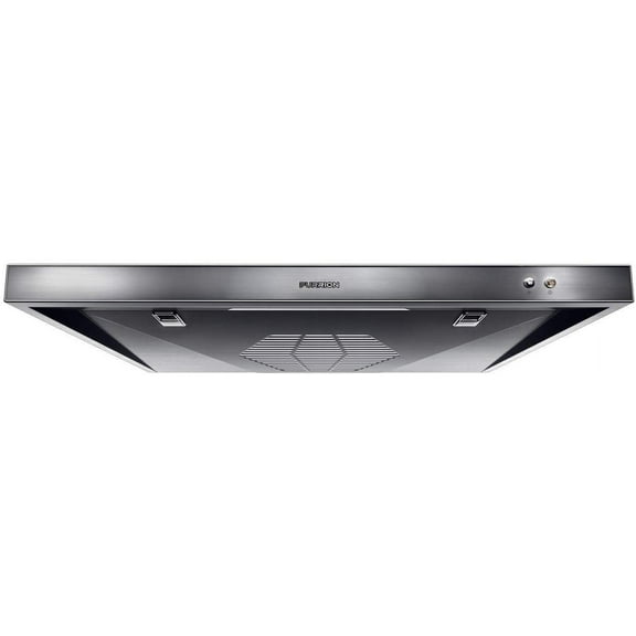 Lippert Components Black Standard Lippert 695571 Range Hood 12V Ductless
