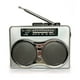 thumbnail image 2 of Reproductor de casete portátil estéreo con altavoz dual y radio FM/AM retro con auriculares Tmvgtek Para estrenar, 2 of 8