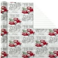 thumbnail image 5 of Hallmark Reversible Christmas Wrapping Paper Bundle, 3 Rolls, 120 Sq Ft, 5 of 7
