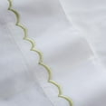thumbnail image 6 of Westport Home SHS 300 PSP FL TPE 300 Thread Count Scallop Embroidery Sheet Set, Taupe - Full, 6 of 6